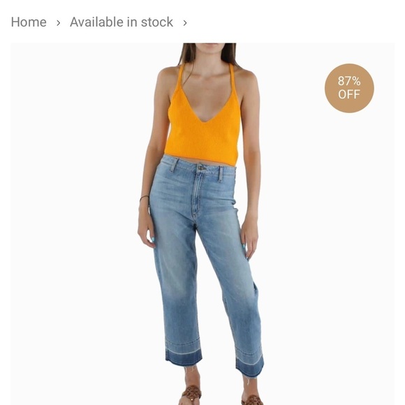 NWT RAG & BONE Soleil Stretch Ribbed Bra Top reg $150 size large - Picture 7 of 12